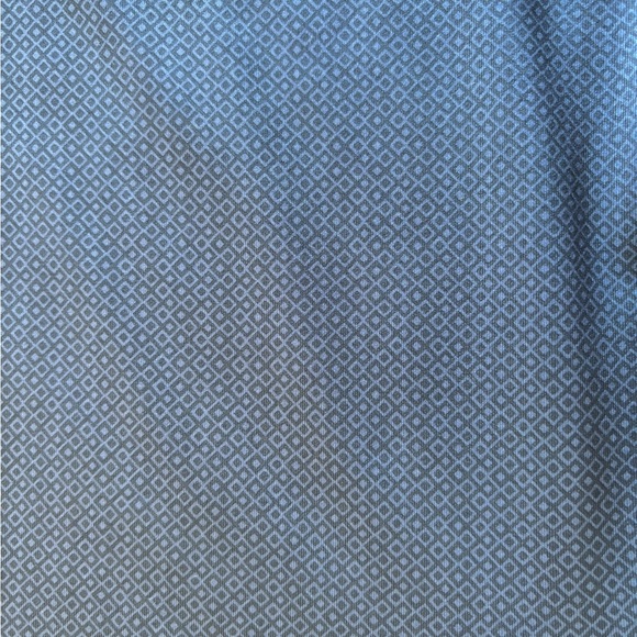 Peter Millar T-Shirt Summer Comfort Polo Men XXL Blue Geometric Golf Performance - Picture 12 of 13